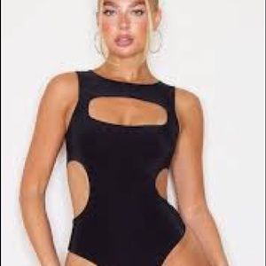 Black Cut Out BodySuit!
